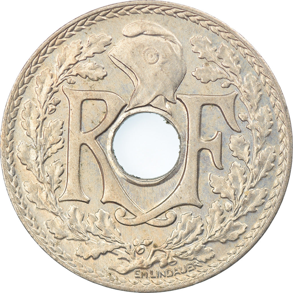 Coin, France, Lindauer, 25 Centimes, 1936, EF(40-45), Copper-nickel, KM:867a