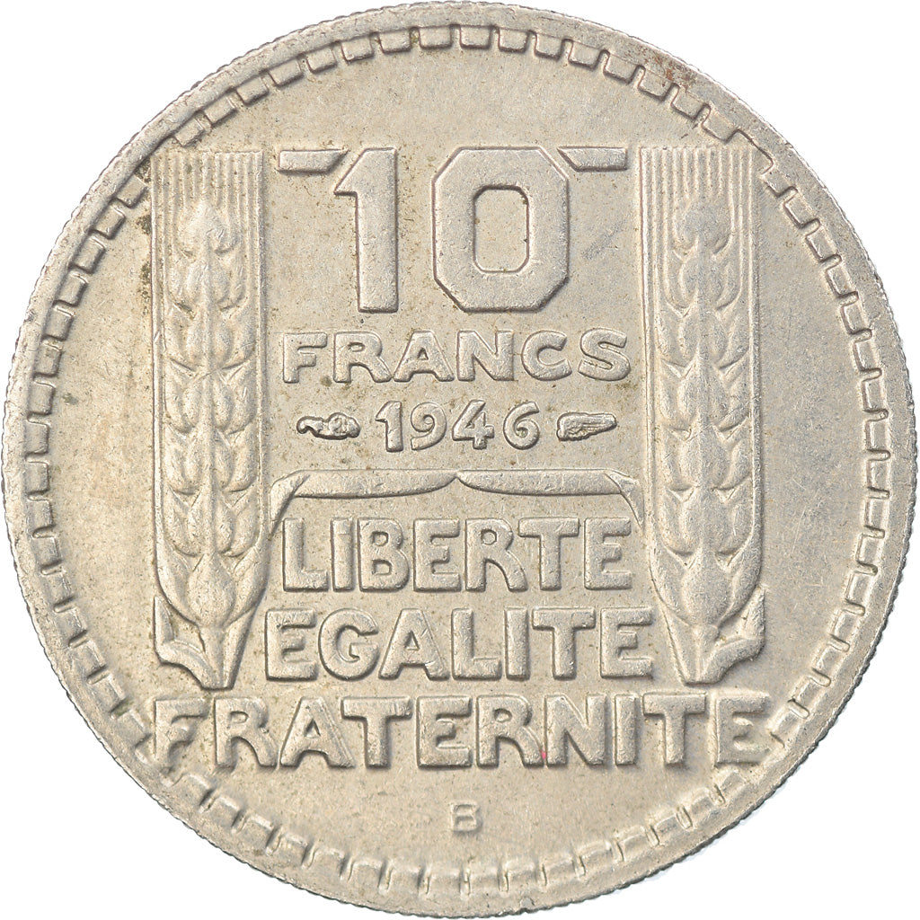 Coin, France, Turin, 10 Francs, 1946, Beaumont - Le Roger, EF(40-45)