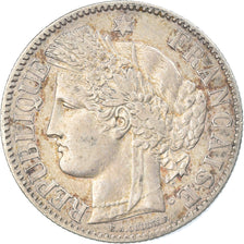 Monnaie, France, Cérès, 2 Francs, 1872, Bordeaux, TTB, Argent, Gadoury:530a