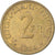 Coin, France, France Libre, 2 Francs, 1944, Philadelphia, EF(40-45), Brass