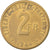 Coin, France, France Libre, 2 Francs, 1944, Philadelphia, EF(40-45), Brass