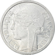 Moeda, França, Morlon, 2 Francs, 1950, Paris, AU(55-58), Alumínio, KM:886a.1