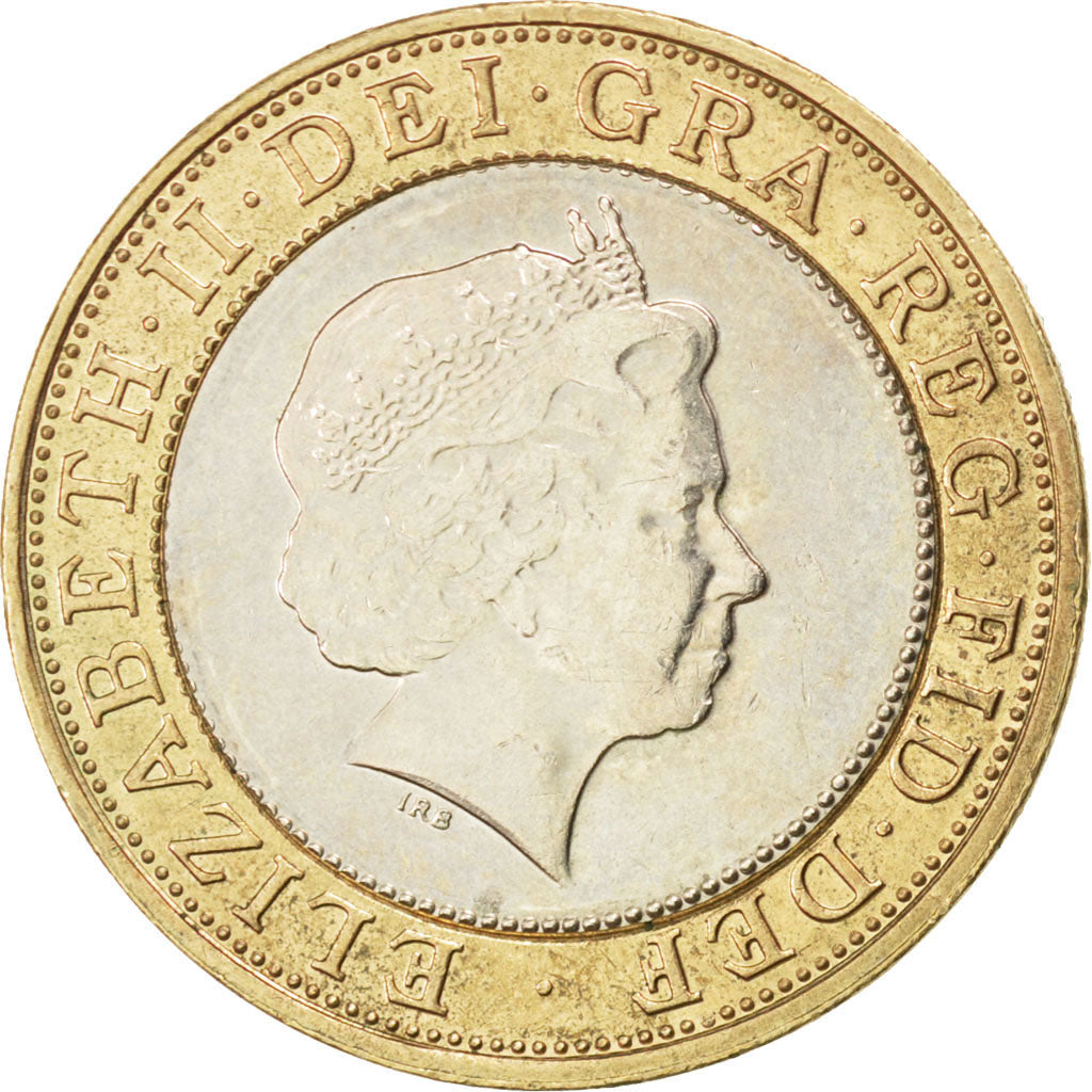 Gran Bretagna, Elizabeth II, 2 Pounds, 1999, SPL-, Bi-metallico, KM:994