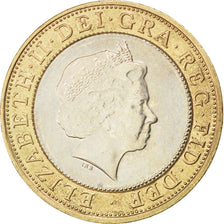 Gran Bretagna, Elizabeth II, 2 Pounds, 1999, SPL-, Bi-metallico, KM:994