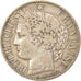 Coin, France, Cérès, Franc, 1887, Paris, EF(40-45), Silver, KM:822.1