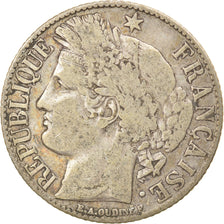Moneda, Francia, Cérès, Franc, 1894, Paris, MBC, Plata, KM:822.1, Gadoury:465a