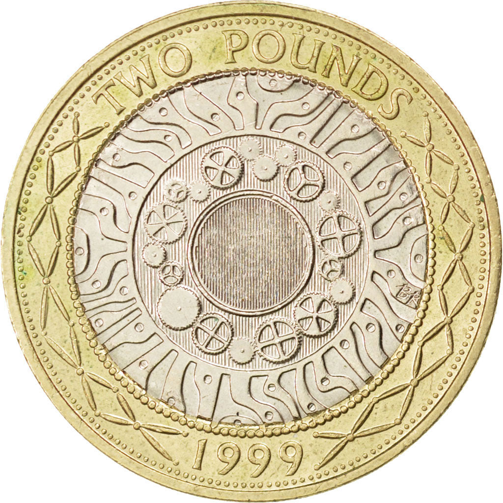Grande-Bretagne, Elizabeth II, 2 Livres 1999, KM 994