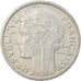 Moneta, Francia, Morlon, Franc, 1944, Castelsarrasin, BB, Alluminio, KM:885a.3