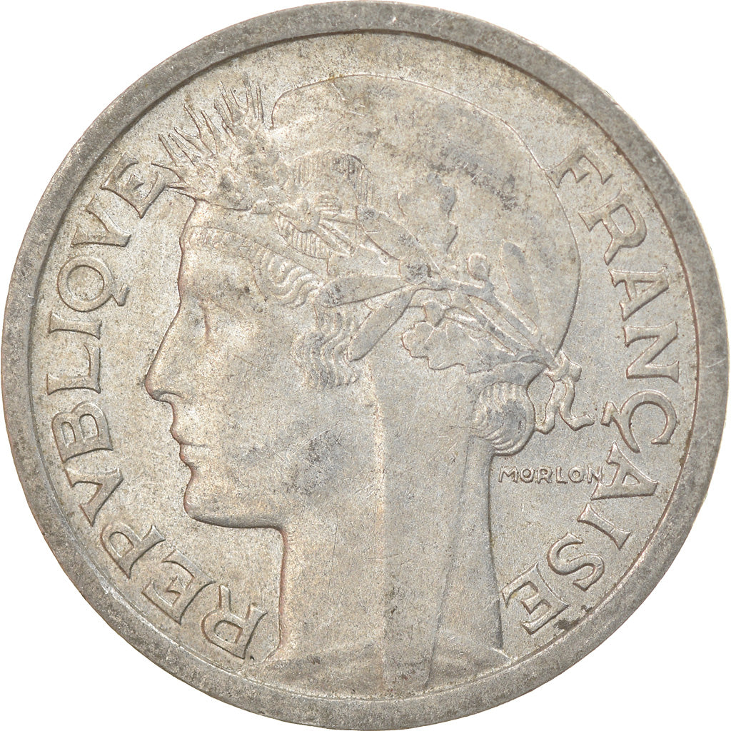 Coin, France, Morlon, Franc, 1950, Paris, VF(30-35), Aluminum, KM:885a.1