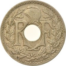 Moeda, França, Lindauer, 5 Centimes, 1920, Paris, EF(40-45), Cobre-níquel