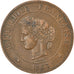 Coin, France, Cérès, 5 Centimes, 1887, Paris, EF(40-45), Bronze, KM:821.1
