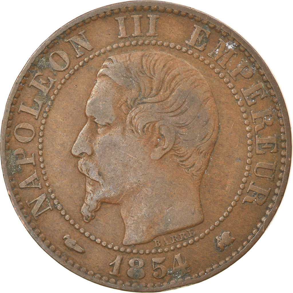 Monnaie, France, Napoleon III, Napoléon III, 5 Centimes, 1854, Bordeaux, TB+