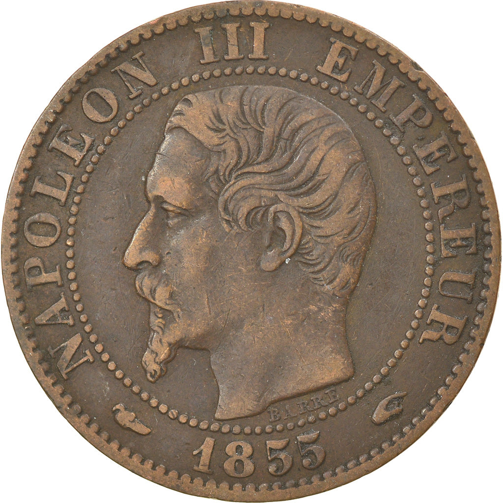 Monnaie, France, Napoleon III, Napoléon III, 5 Centimes, 1855, Paris, TTB