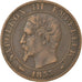 Monnaie, France, Napoleon III, Napoléon III, 5 Centimes, 1855, Paris, TTB