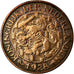 Coin, Netherlands, Wilhelmina I, Cent, 1928, EF(40-45), Bronze, KM:152