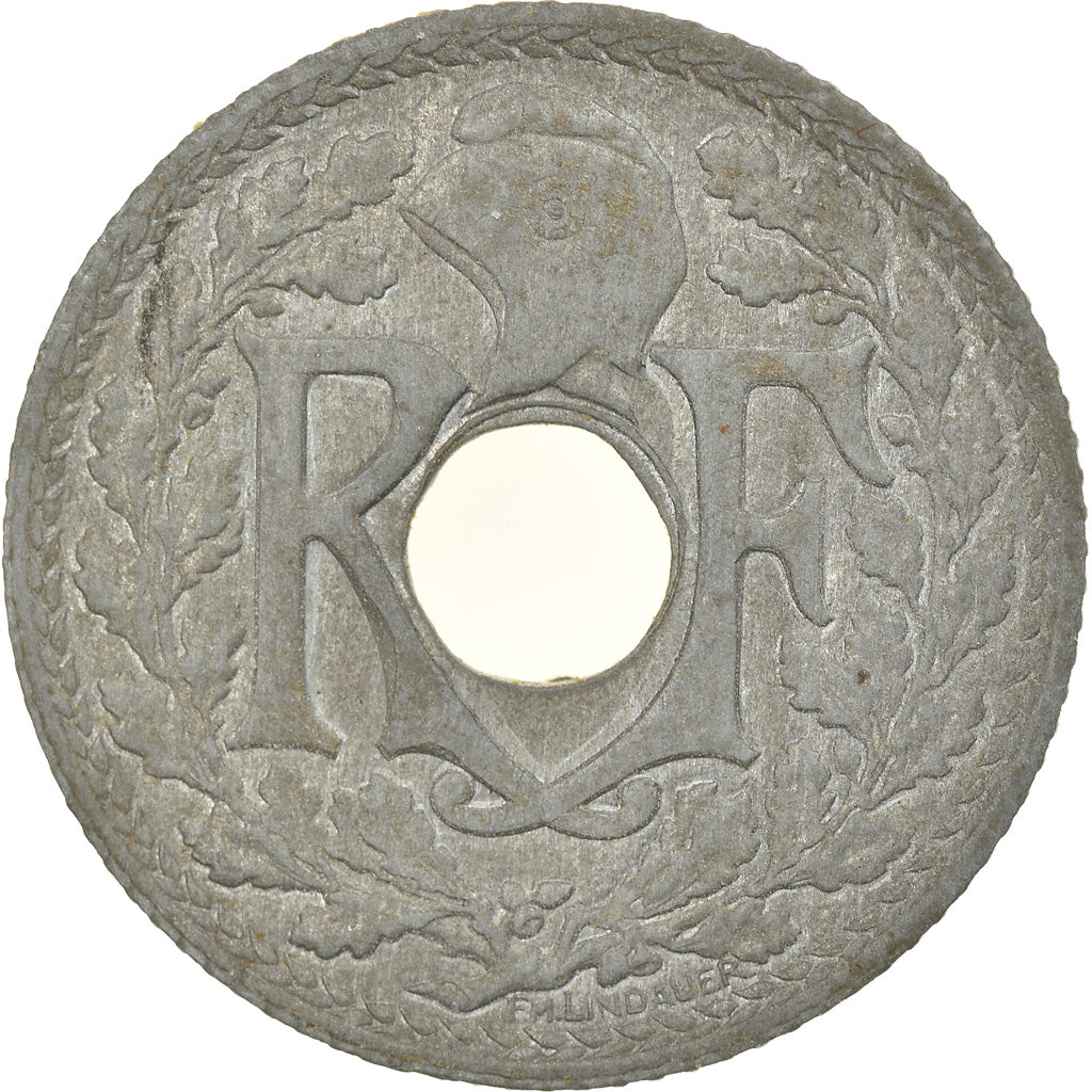 Moeda, França, 10 Centimes, 1941, Paris, VF(30-35), Zinco, KM:895, Gadoury:288