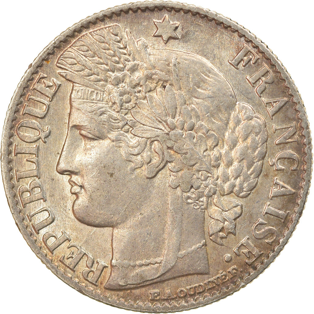 Münze, Frankreich, Cérès, 50 Centimes, 1888, Paris, SS, Silber, KM:834.1