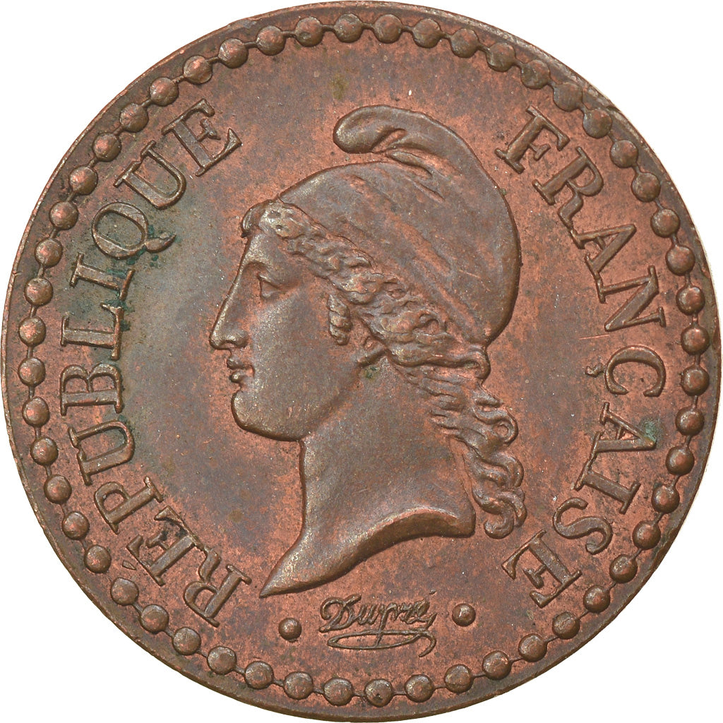 Munten, Frankrijk, Dupré, Centime, 1850, Paris, ZF, Bronze, KM:754, Gadoury:84
