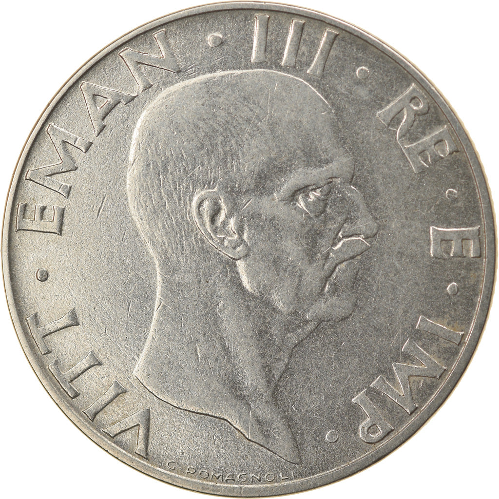 Moneta, Włochy, Vittorio Emanuele III, 50 Centesimi, 1939, Rome, EF(40-45)