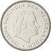 NETHERLANDS, Gulden, 1979, KM #93, AU(55-58), Silver, 28, 9.97
