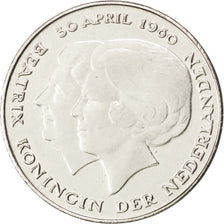 Paesi Bassi, Beatrix, 2-1/2 Gulden, 1980, SPL-, Nichel, KM:201