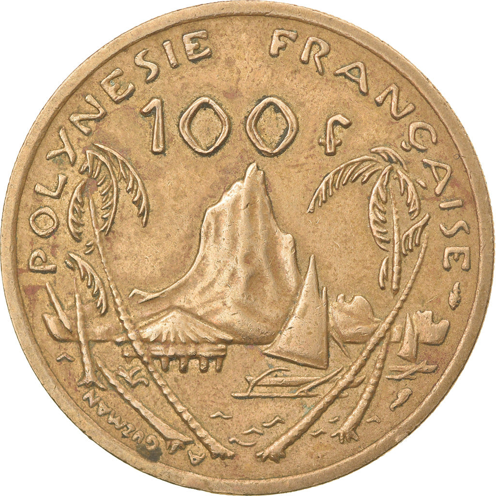Coin, French Polynesia, 100 Francs, 1982, Paris, VF(30-35), Nickel-Bronze, KM:14