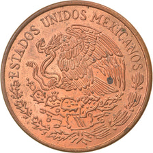Coin, Mexico, 20 Centavos, 1974, Mexico City, VF(30-35), Bronze, KM:441