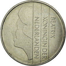 Moneda, Países Bajos, Beatrix, 2-1/2 Gulden, 1982, MBC+, Níquel, KM:206