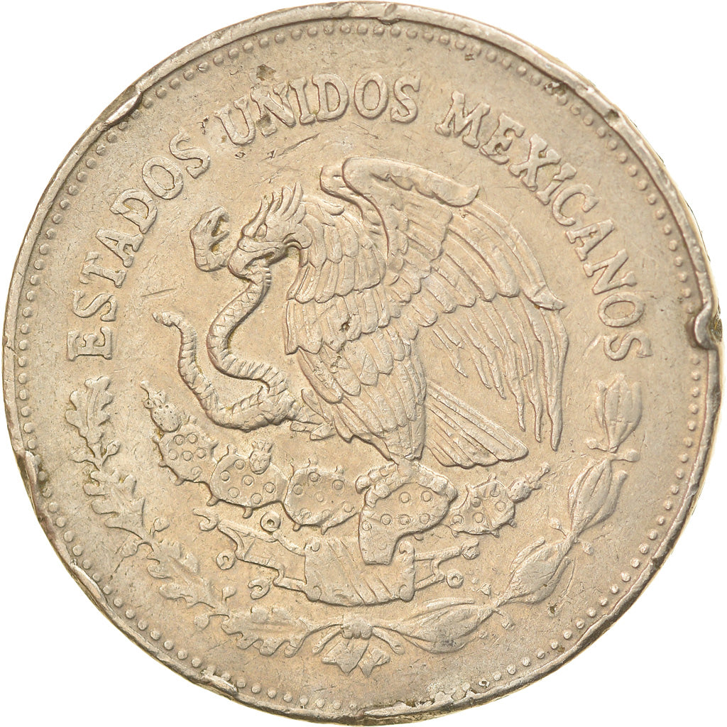 Coin, Mexico, 200 Pesos, 1985, Mexico City, VF(30-35), Copper-nickel, KM:509