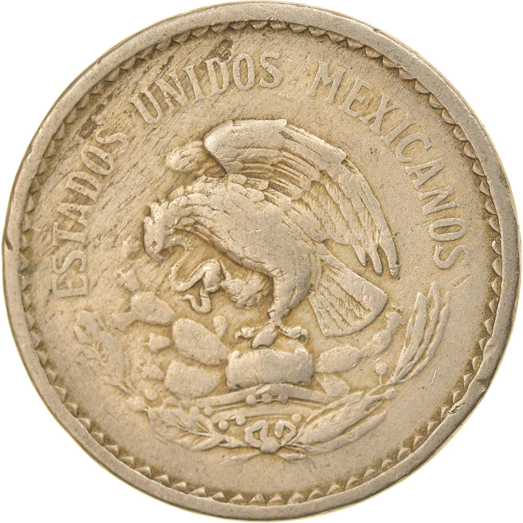 Moneda, México, 10 Centavos, 1946, Mexico City, MBC, Cobre - níquel, KM:432