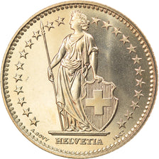Coin, Switzerland, Franc, 1994, Bern, MS(63), Copper-nickel, KM:24a.3