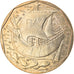 Coin, Portugal, 50 Escudos, 1989, MS(63), Copper-nickel, KM:636