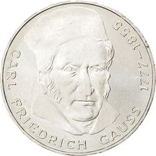 GERMANY - FEDERAL REPUBLIC, 5 Mark, 1977, Hamburg, KM #145, MS(60-62), Silver,..