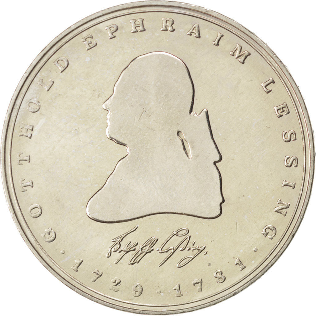 GERMANY - FEDERAL REPUBLIC, 5 Mark, 1981, Hamburg, KM #154, MS(60-62),...