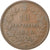 Monnaie, Italie, Vittorio Emanuele II, 10 Centesimi, 1866, Naples, TB+, Cuivre