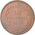 Monnaie, Italie, Vittorio Emanuele II, 10 Centesimi, 1866, Milan, TB+, Cuivre