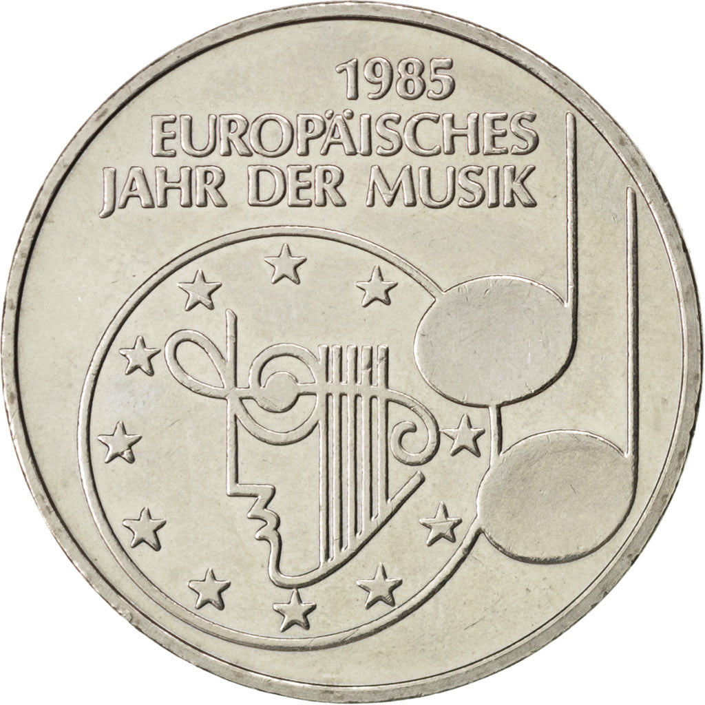 Coin, GERMANY - FEDERAL REPUBLIC, 5 Mark, 1985, Stuttgart, Germany, MS(60-62)