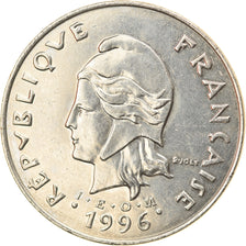 Münze, French Polynesia, 50 Francs, 1996, Paris, VZ, Nickel, KM:13