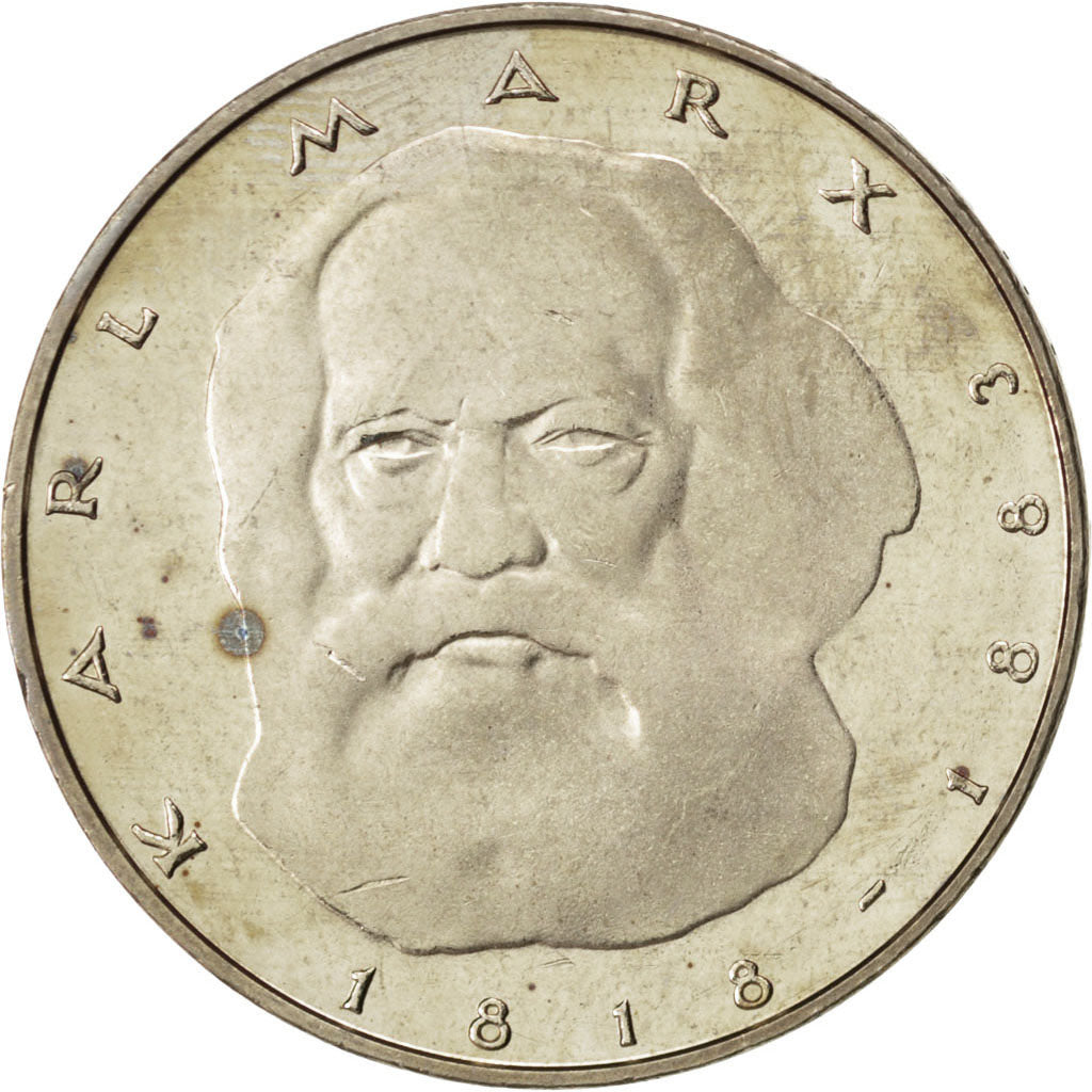 GERMANY - FEDERAL REPUBLIC, 5 Mark, 1983, Munich, KM #156, MS(60-62),...