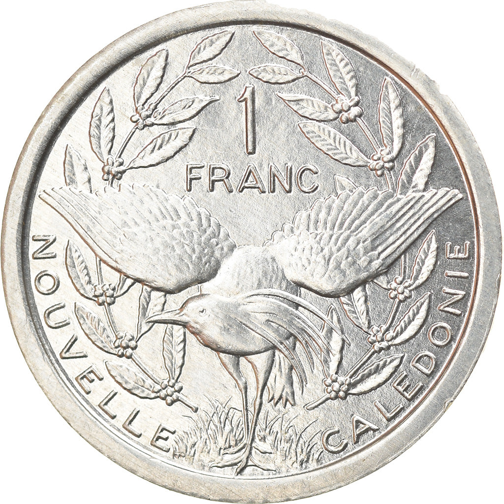 Münze, Neukaledonien, Franc, 1994, Paris, VZ, Aluminium, KM:10
