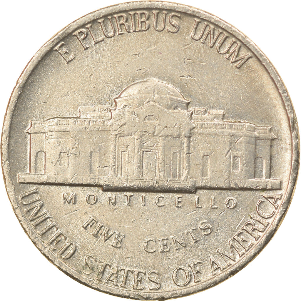 Monnaie, États-Unis, Jefferson Nickel, 5 Cents, 1978, U.S. Mint, Philadelphie