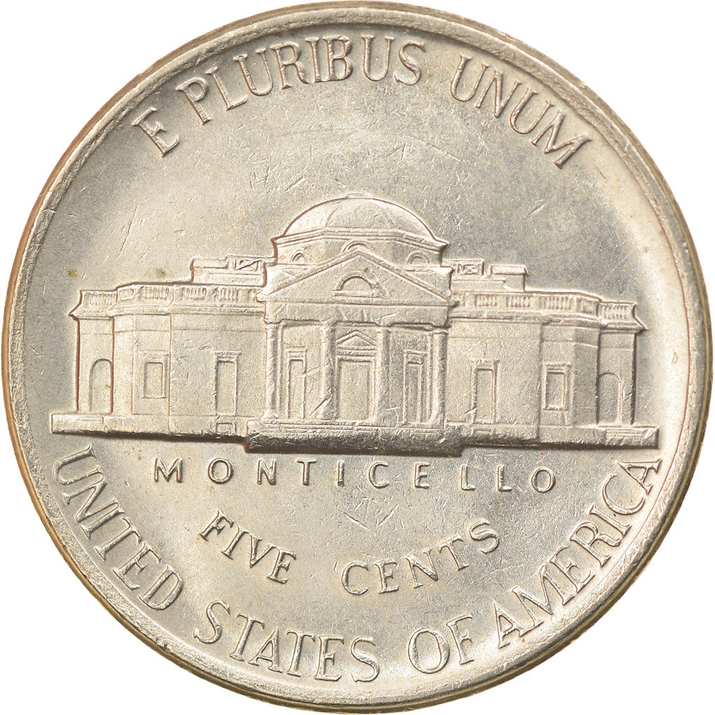 Monnaie, États-Unis, Jefferson Nickel, 5 Cents, 1984, U.S. Mint, Denver, TTB+