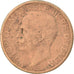 Monnaie, Italie, Vittorio Emanuele III, 10 Centesimi, 1921, Rome, TB+, Bronze