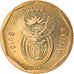Moneta, Południowa Afryka, 50 Cents, 2004, Pretoria, AU(55-58), Brąz