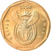 Moneda, Sudáfrica, 20 Cents, 2004, Pretoria, EBC, Bronce chapado en acero