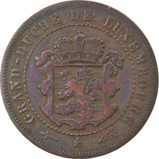 Coin, Luxembourg, William III, 2-1/2 Centimes, 1870, Utrecht, VF(30-35), Bronze