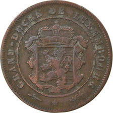 Coin, Luxembourg, William III, 2-1/2 Centimes, 1901, Utrecht, VF(30-35), Bronze