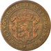Coin, Luxembourg, William III, 2-1/2 Centimes, 1908, Utrecht, VF(30-35), Bronze