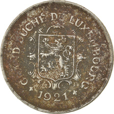 Coin, Luxembourg, Charlotte, 5 Centimes, 1921, VF(20-25), Iron, KM:30