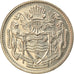Moneta, Gujana, 25 Cents, 1989, AU(55-58), Miedź-Nikiel, KM:34